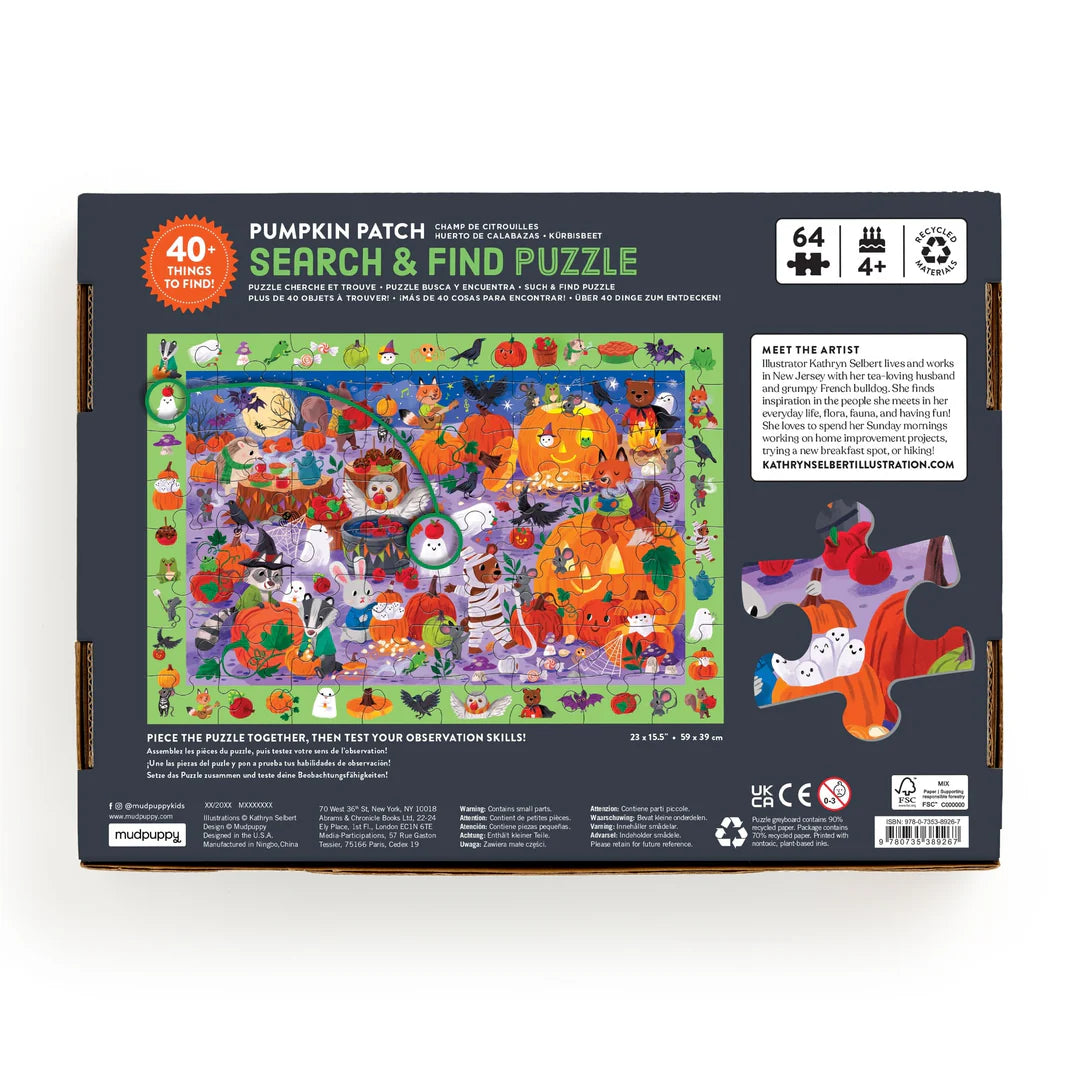 Search and Find Puzzle: Pumpkin Patch