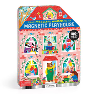 Mudpuppy Magnetic Playhouse -- Woodland Wonder