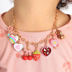 Charm it! Gold Strawberry Charm