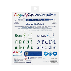 Ooly Calligraphy Duo: Double-Ended Markers (Set of 12)