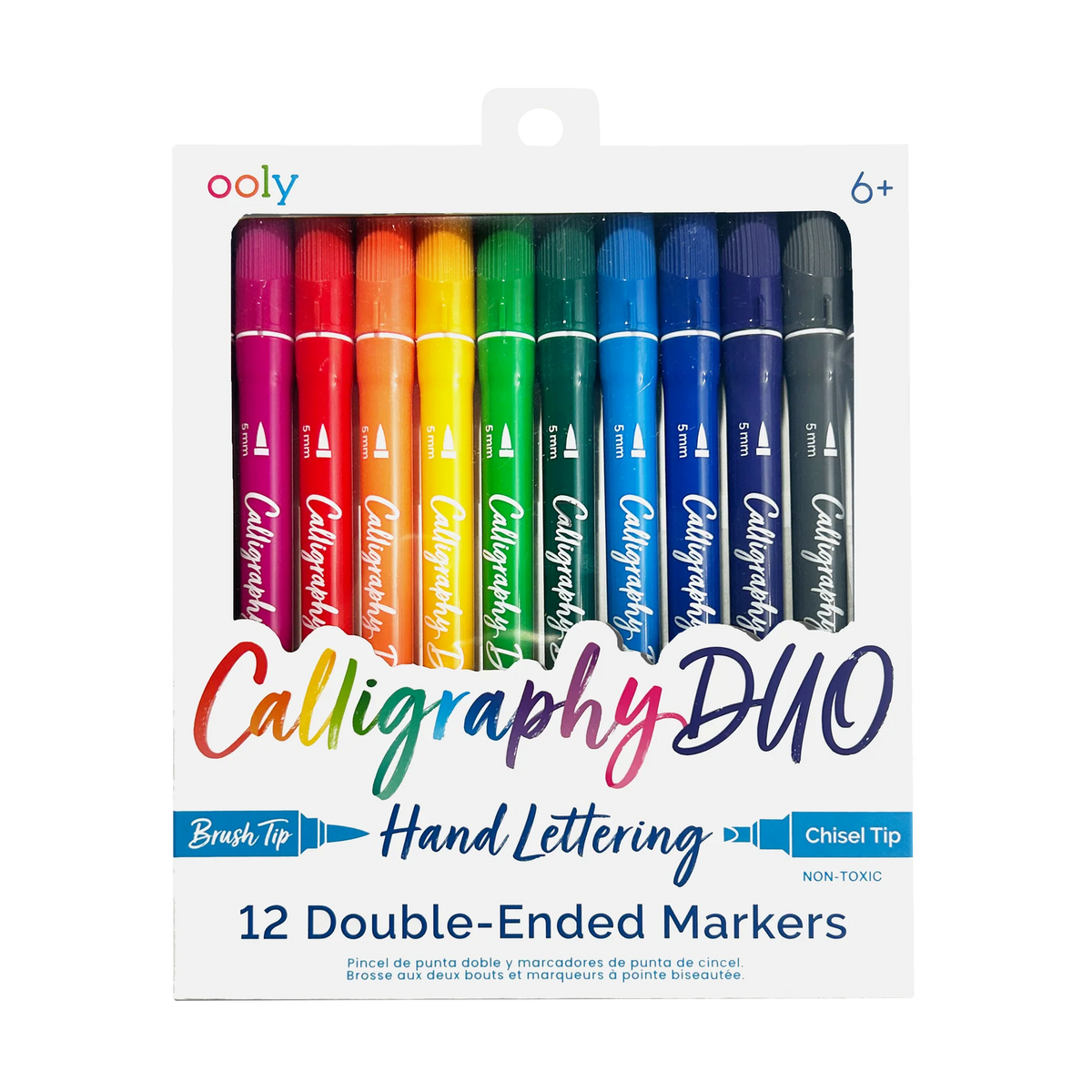 Ooly Calligraphy Duo: Double-Ended Markers (Set of 12)