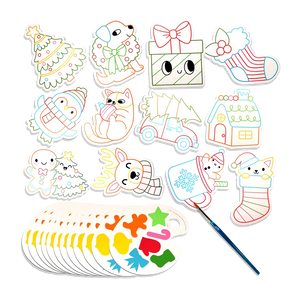 Ooly Playful Painters Easy Watercolor Painting Kit-- Merry and Bright