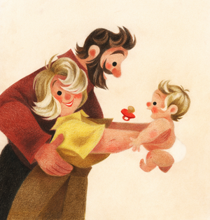 When Santa Was a Baby - Book
