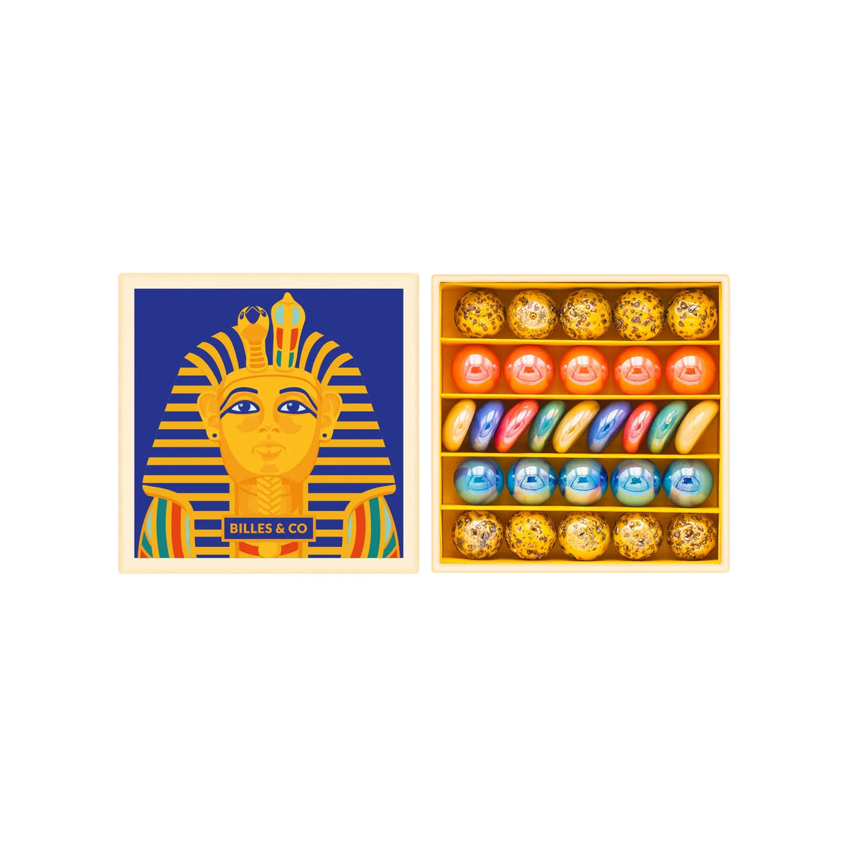 Billes & Co Marbles-- Tutankhamun Mini Box