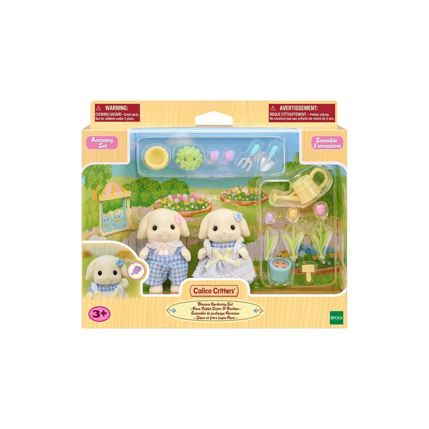 Blossom Gardening Set--Flora Rabbit Sister and Brother