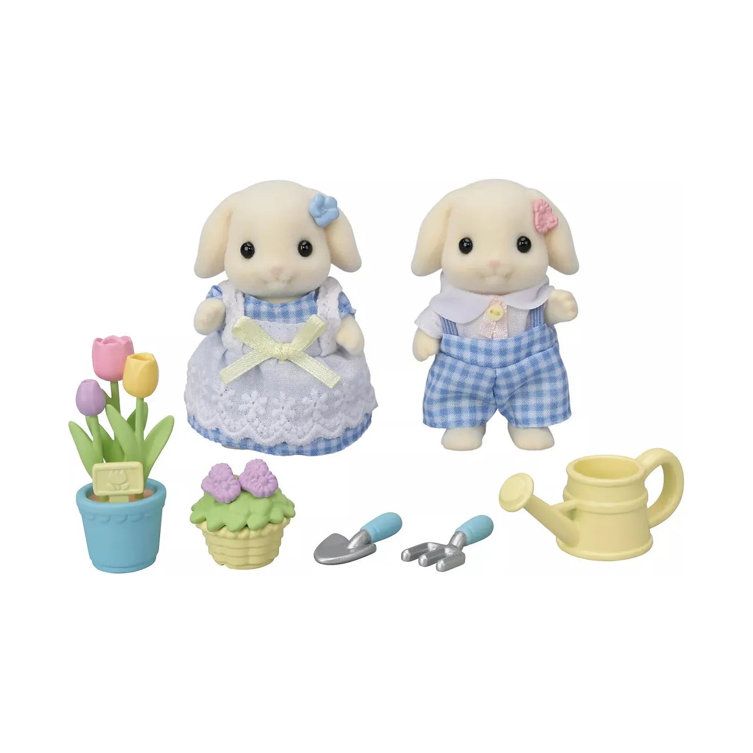 Blossom Gardening Set--Flora Rabbit Sister and Brother