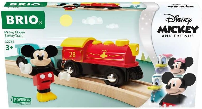 BRIO 32265 Mickey Mouse Battery Operated Train