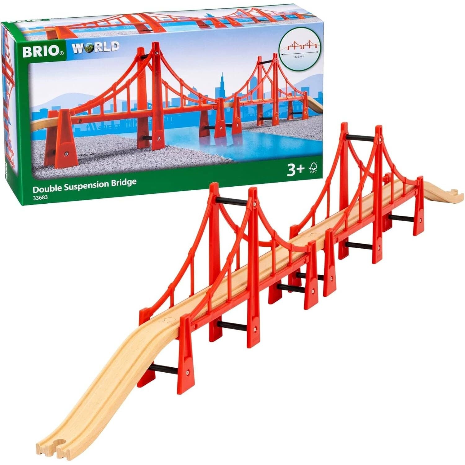 BRIO 33683 Double Suspension Bridge