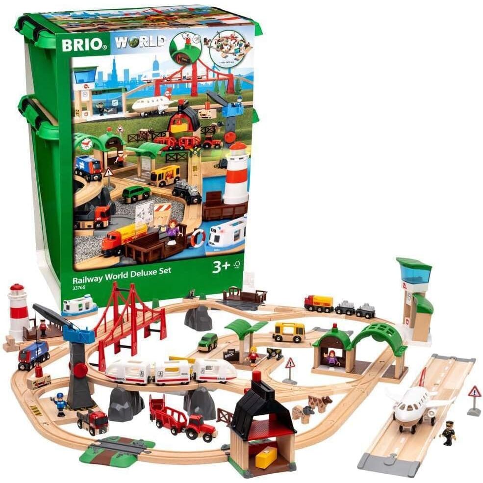 BRIO 33766 Railway World Deluxe Set