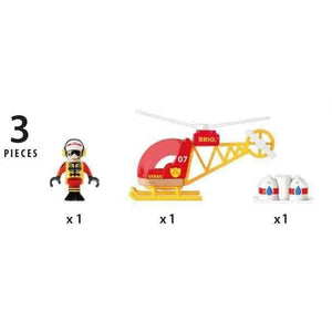 BRIO 33797 Firefighter Helicopter