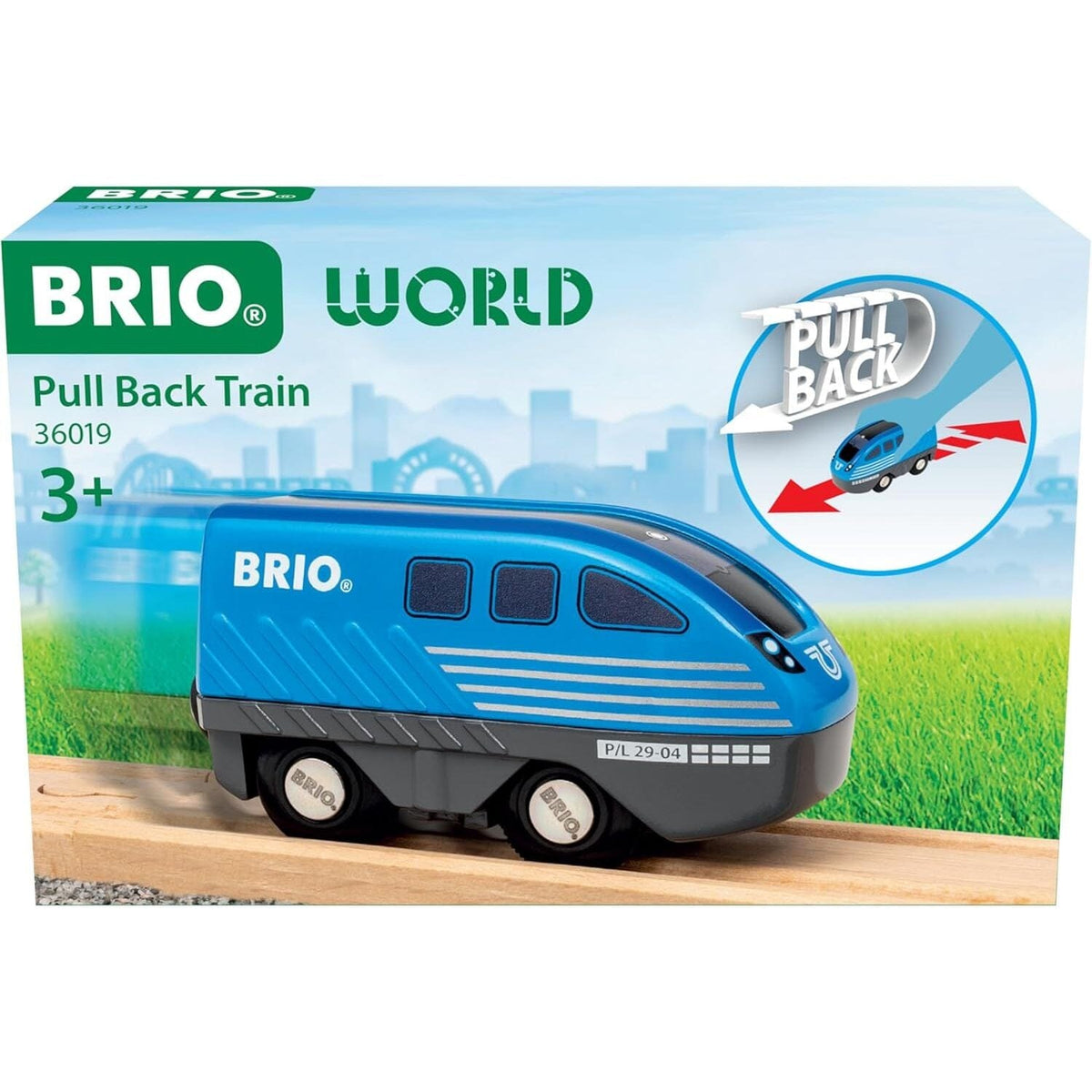 BRIO 36019 Pull Back Train
