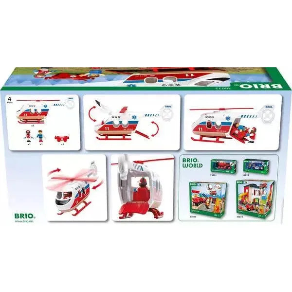 BRIO 36022 Rescue Helicopter