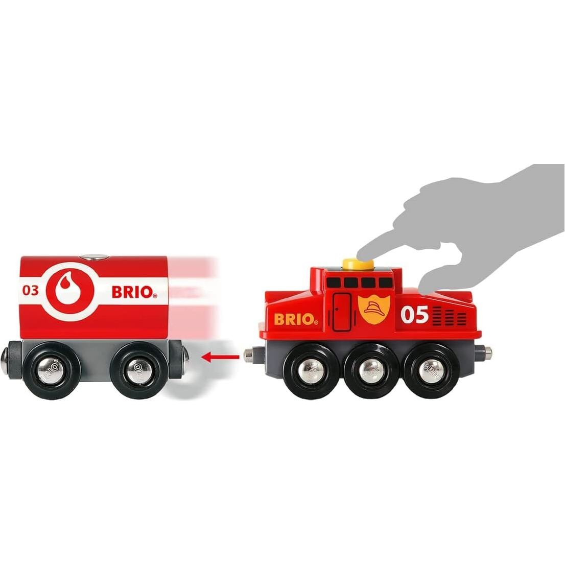 BRIO 36025 Rescue Team Train Set - The Happy Lark