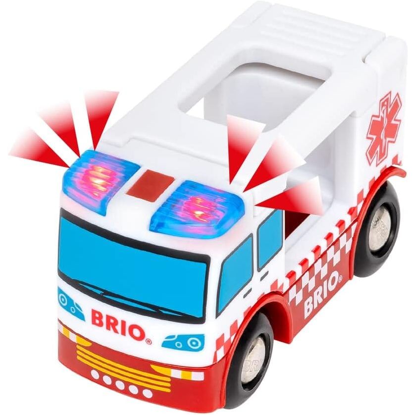 BRIO 36025 Rescue Team Train Set - The Happy Lark