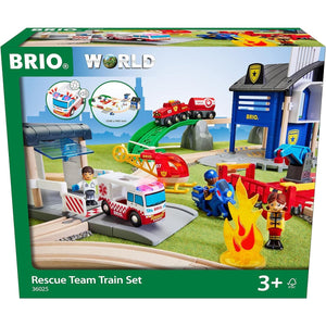 BRIO 36025 Rescue Team Train Set