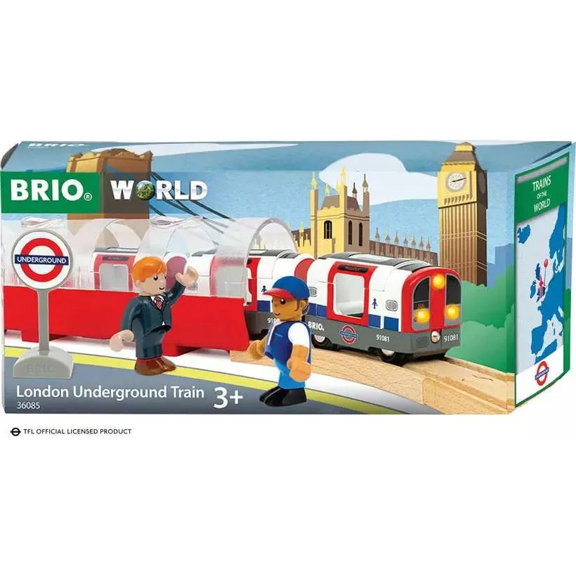 BRIO 36085 London Underground Train-- Trains of the World