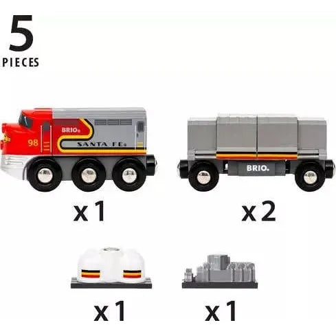 BRIO 36089 Santa Fe Train -- Trains of the World