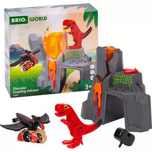 BRIO 36092 Dinosaur Erupting Volcano