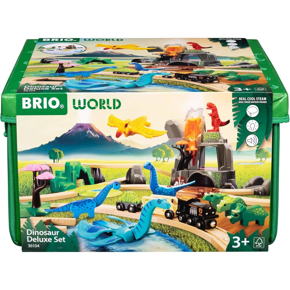 BRIO 36104 Dinosaur Deluxe Set