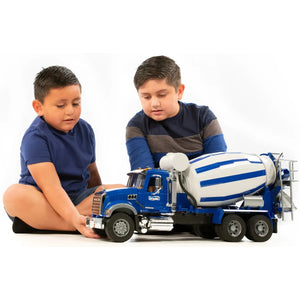 Bruder 02814 MACK Granite Cement Mixer