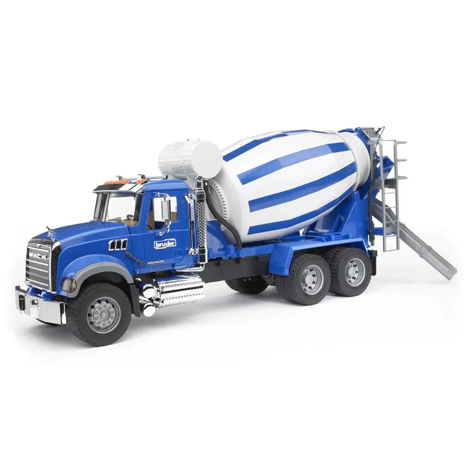 Bruder 02814 MACK Granite Cement Mixer