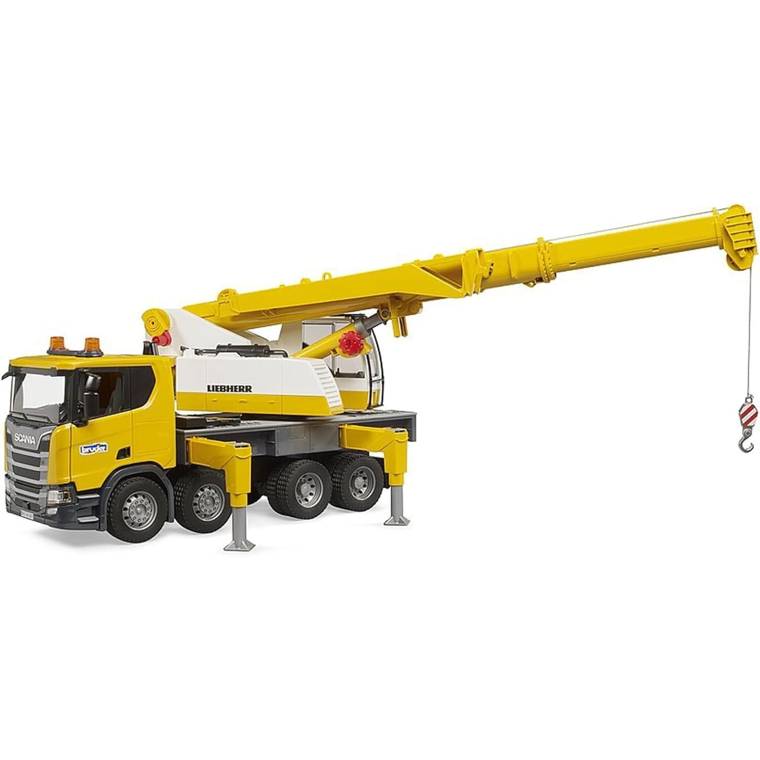 Bruder 03571 SCANIA Super 560R Liebherr Crane Truck with Light/Sound Module