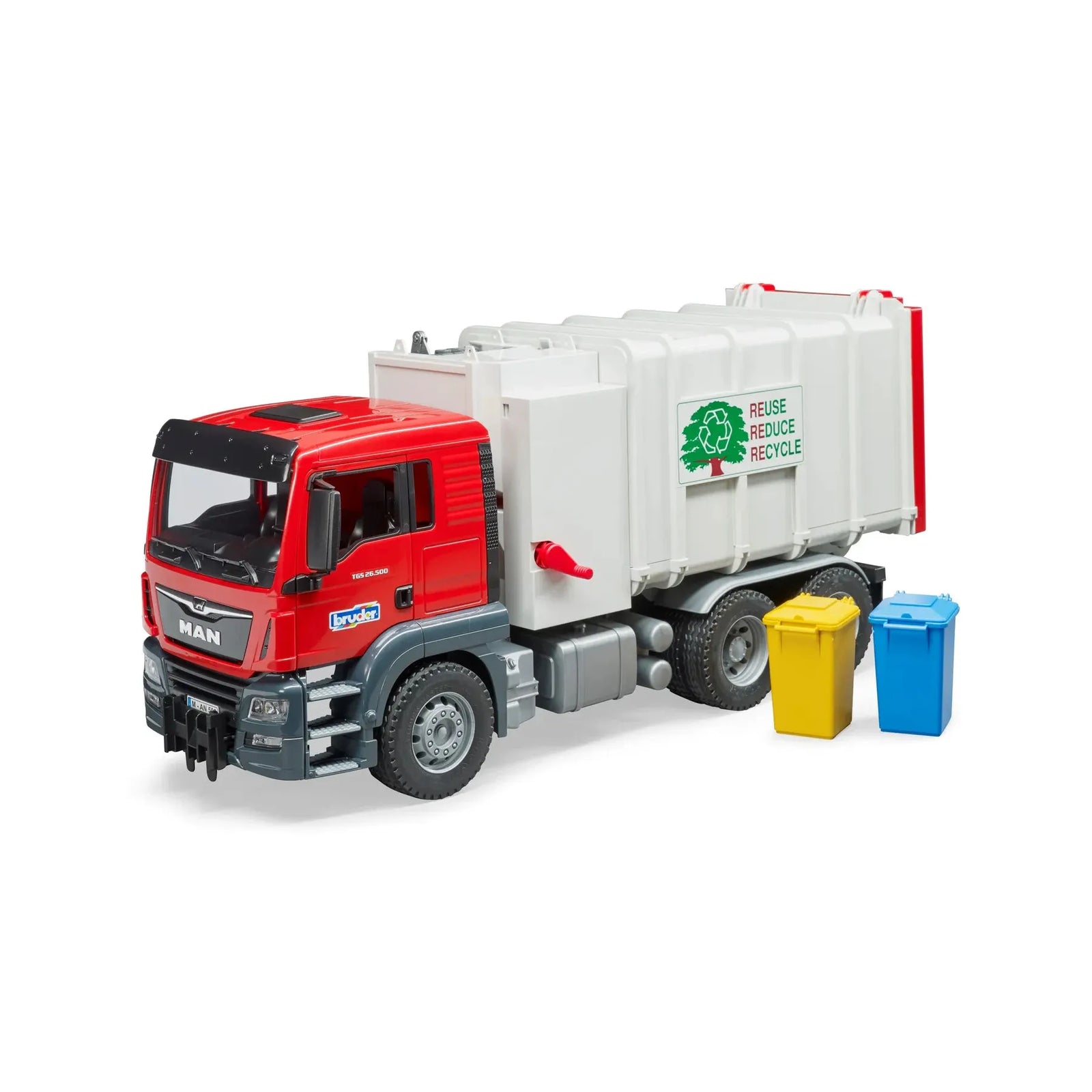 Bruder 03761 MAN TGS Side Loading Garbage Truck