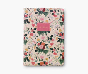 Rifle Paper Co Assorted Set of 3 Dahlia Notebooks