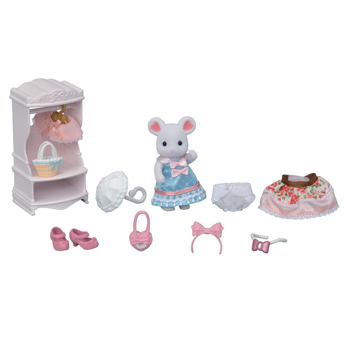Calico Critters Fashion Play Set-- Sugar Sweet Collection