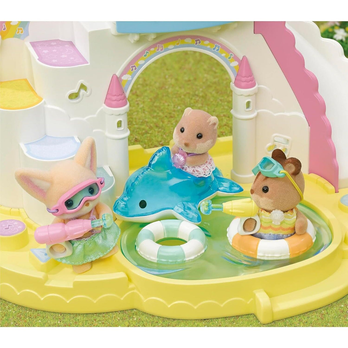 Calico Critters Nursery Friends-- Pool Fun Trio