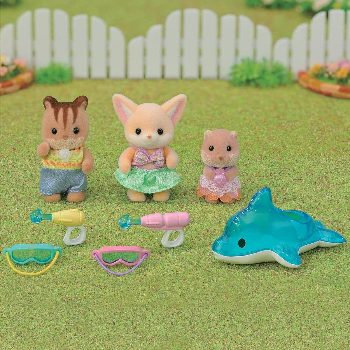 Calico Critters Nursery Friends-- Pool Fun Trio