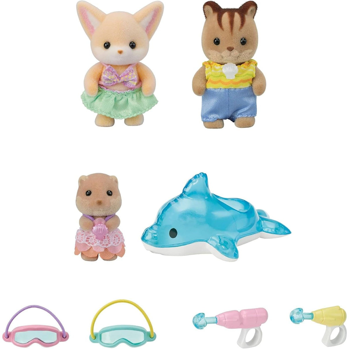 Calico Critters Nursery Friends-- Pool Fun Trio