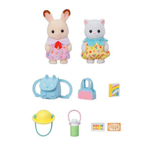 Calico Critters Nursery Friends Walk Along Duo