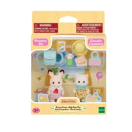 Calico Critters Nursery Friends Walk Along Duo