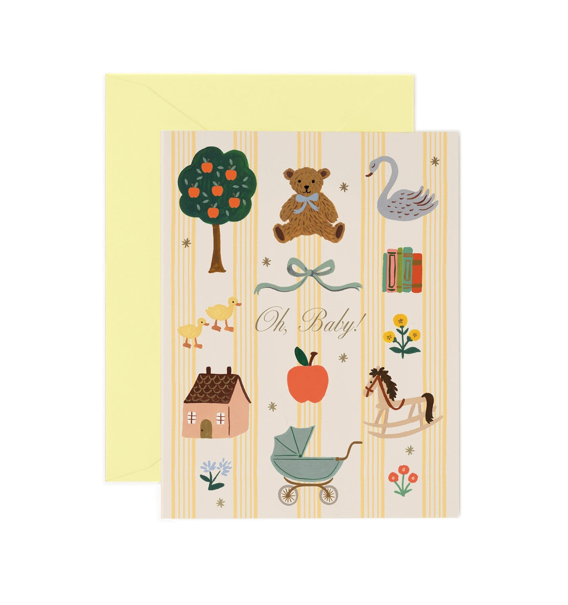 Rifle Paper Co Oh Baby! Card