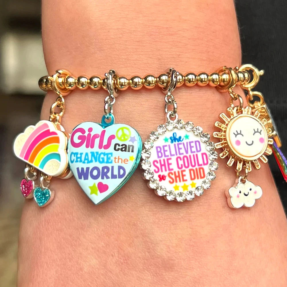 Charm It! Girls Can Change the World Charm