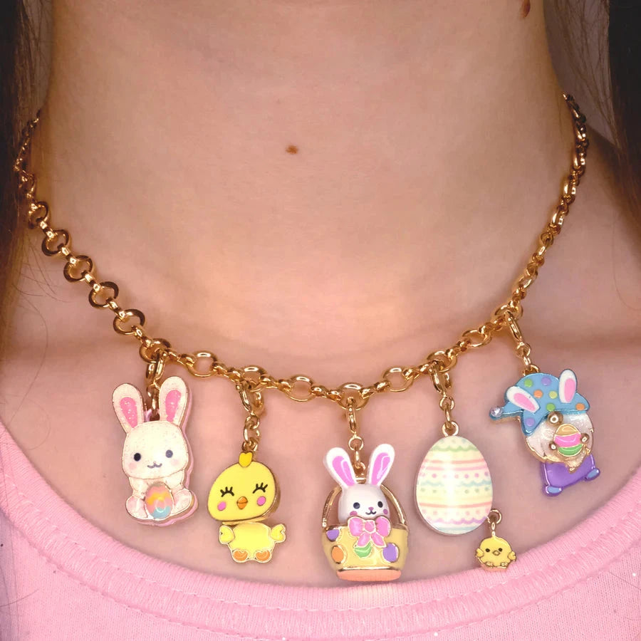 CHARM IT! Gold Easter Gnome Charm
