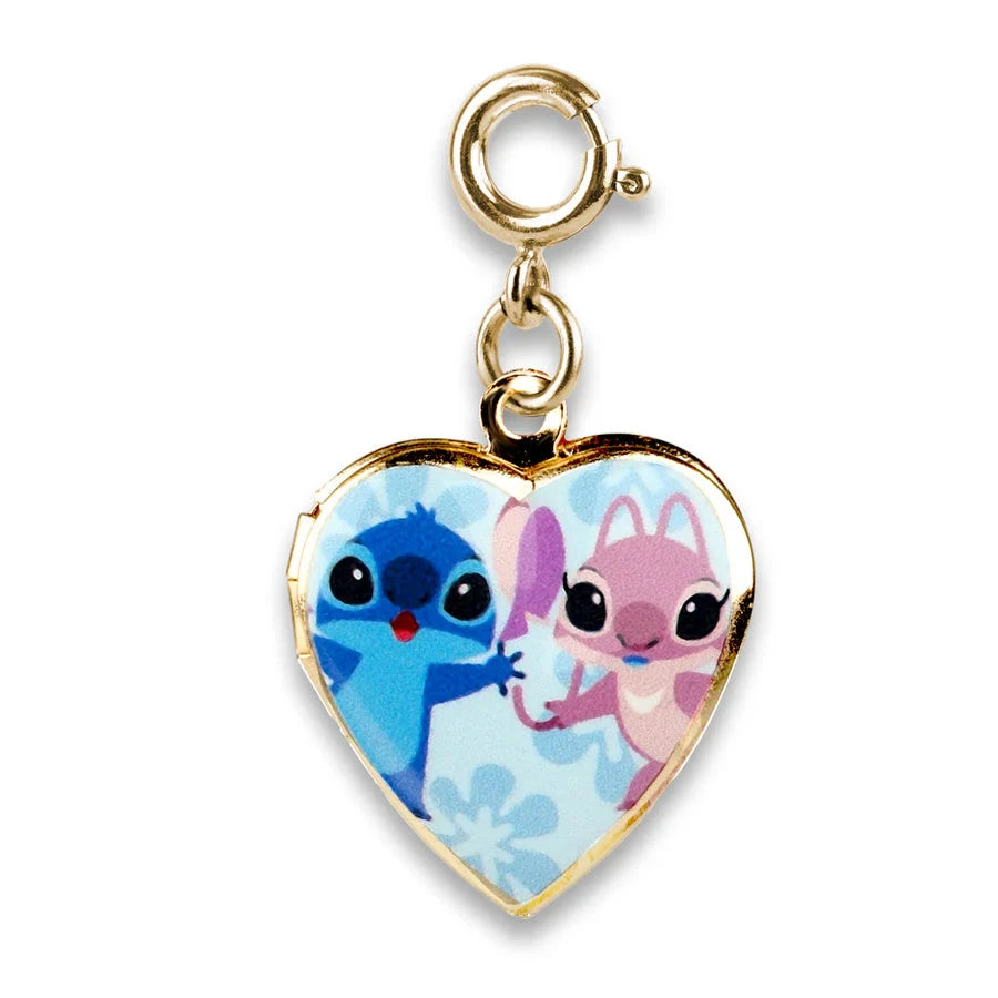 CHARM IT! Gold Stitch & Angel Locket Charm