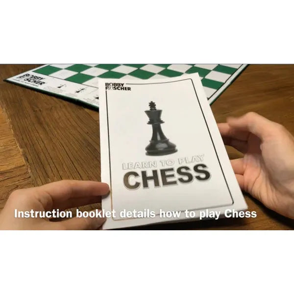 Bobby Fisher- Learn How To Play Chess Set Board Game