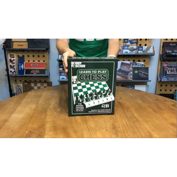 Bobby Fisher- Learn How To Play Chess Set Board Game