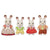 Chocolate Rabbit Family by Calico Critters