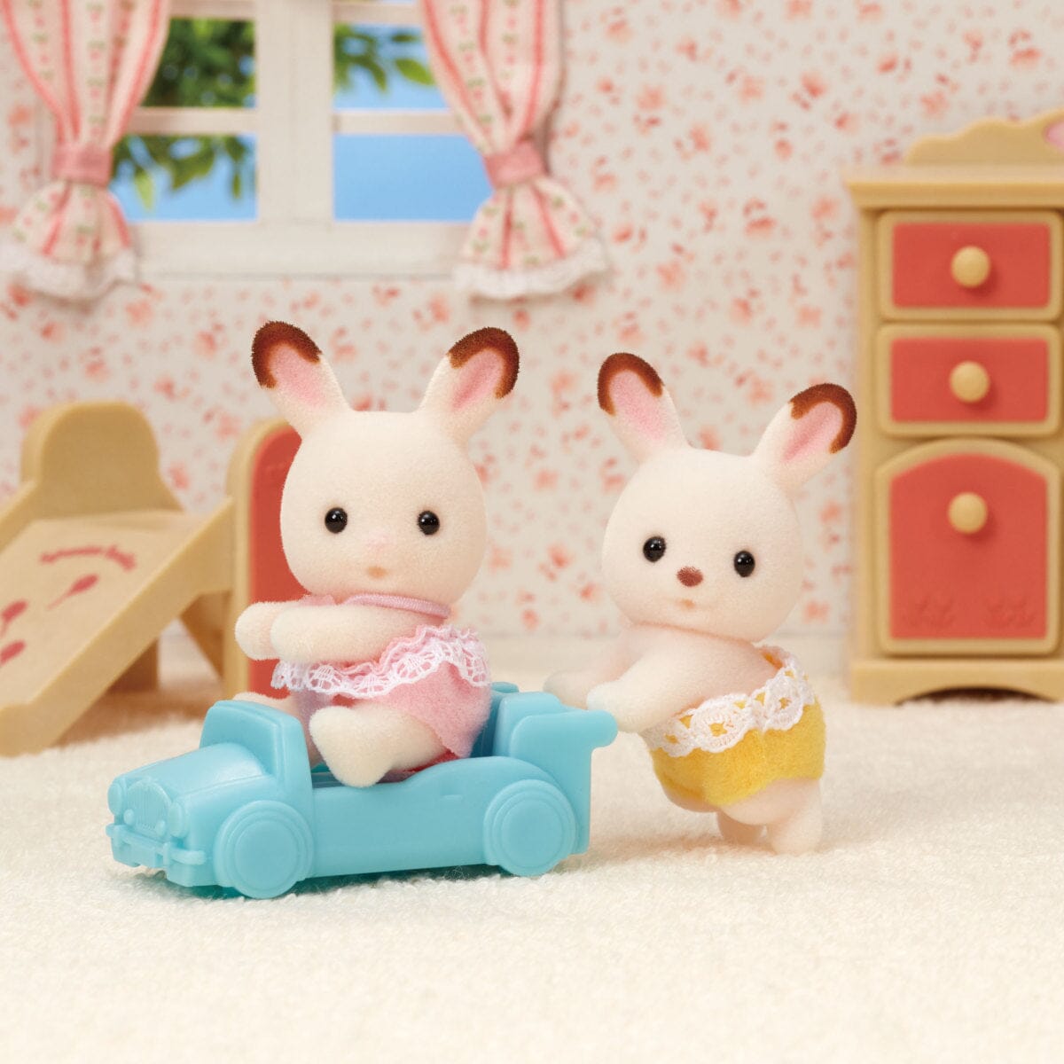 Chocolate Rabbit Twins by Calico Critters