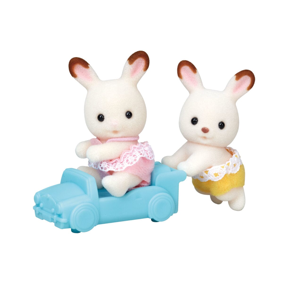 Chocolate Rabbit Twins by Calico Critters