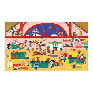 Christmas Village Sticker Play Reusable Activity Set by Mudpuppy