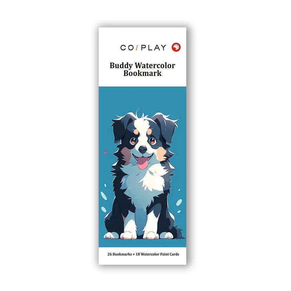 Coiplay Watercolor Bookmark: Buddy