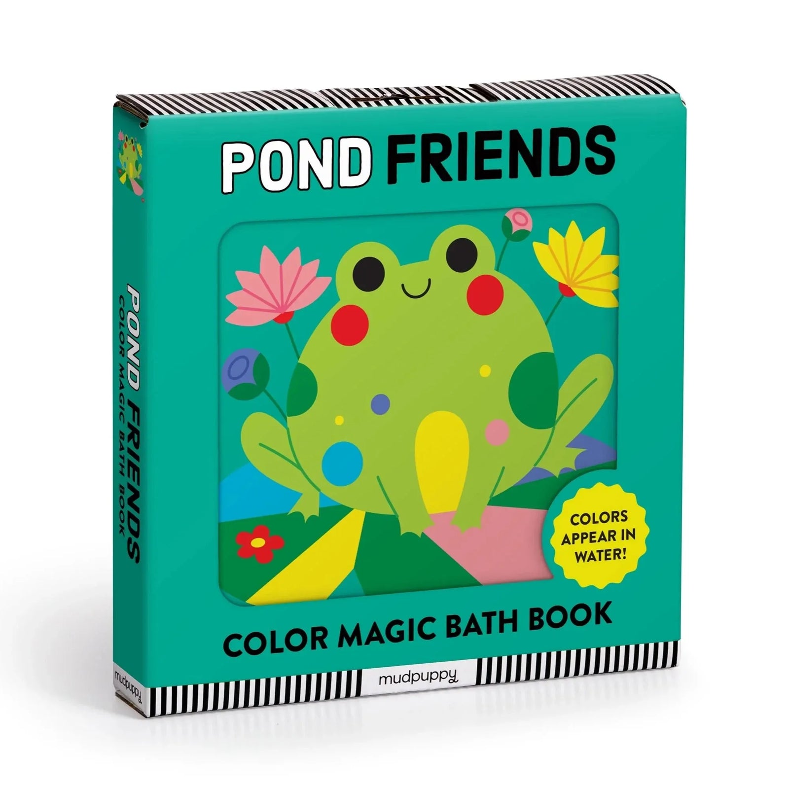 Color Magic Bath Book: Pond Friends by Mudpuppy