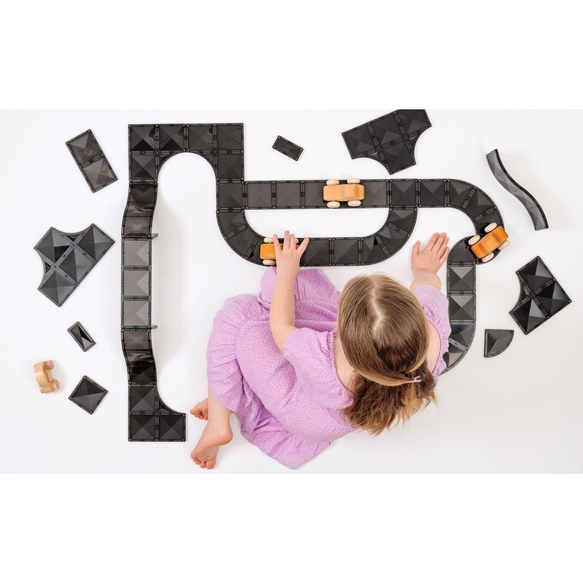 Connetix 48 Piece Roads Creative Pack