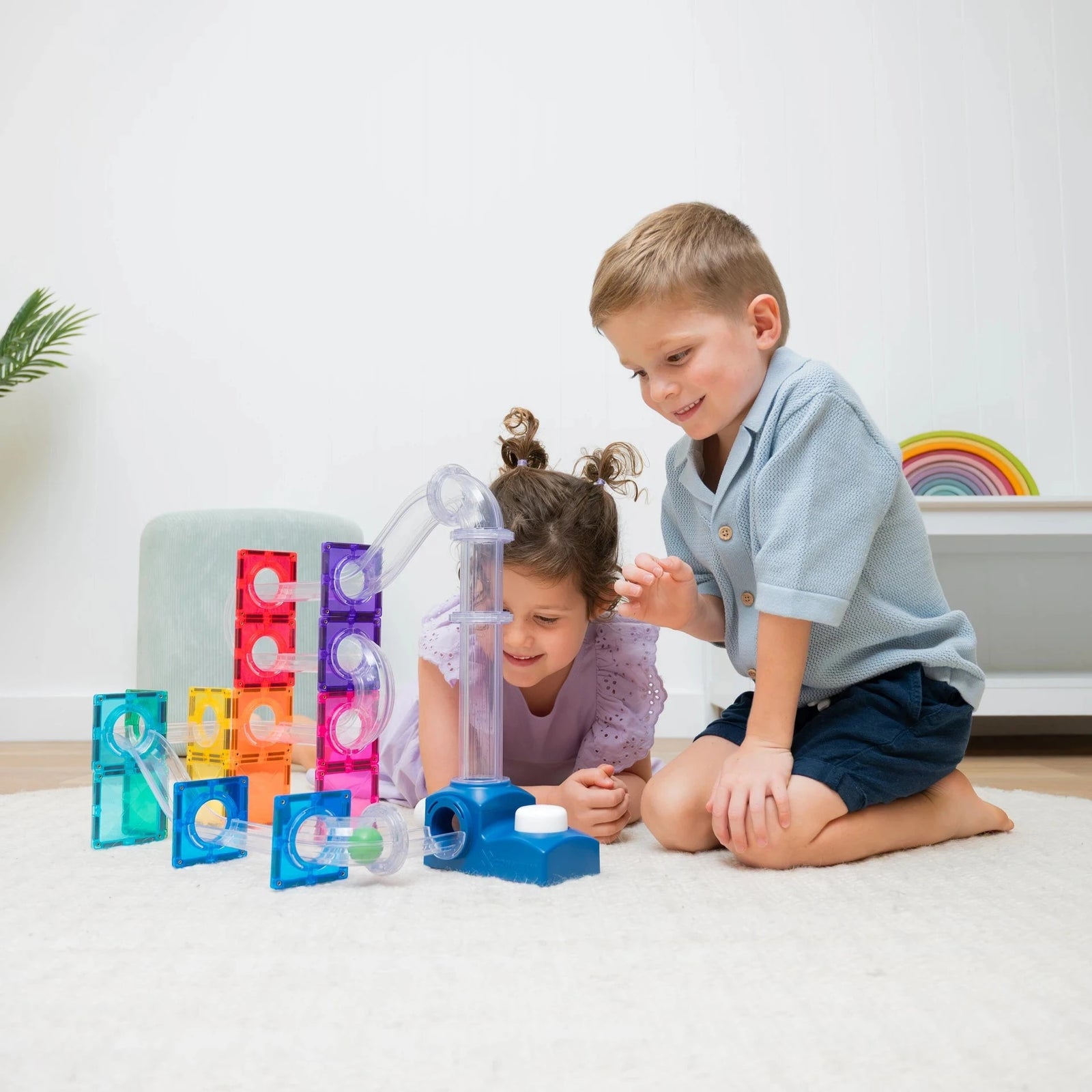 Connetix Ball Run Launcher Pack 47 Pieces
