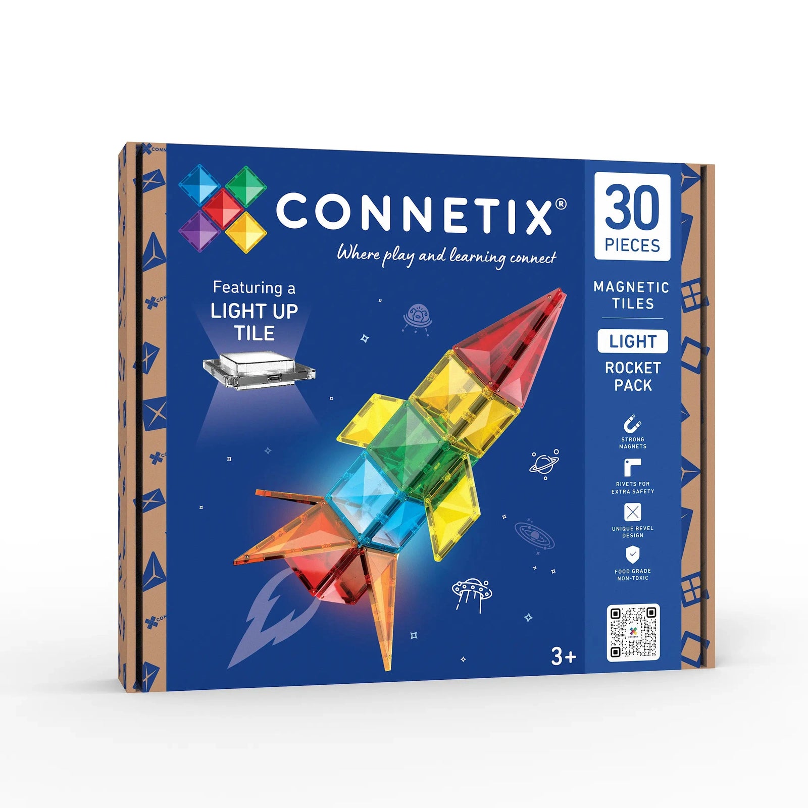 Connetix Light Rocket Pack 30 pieces