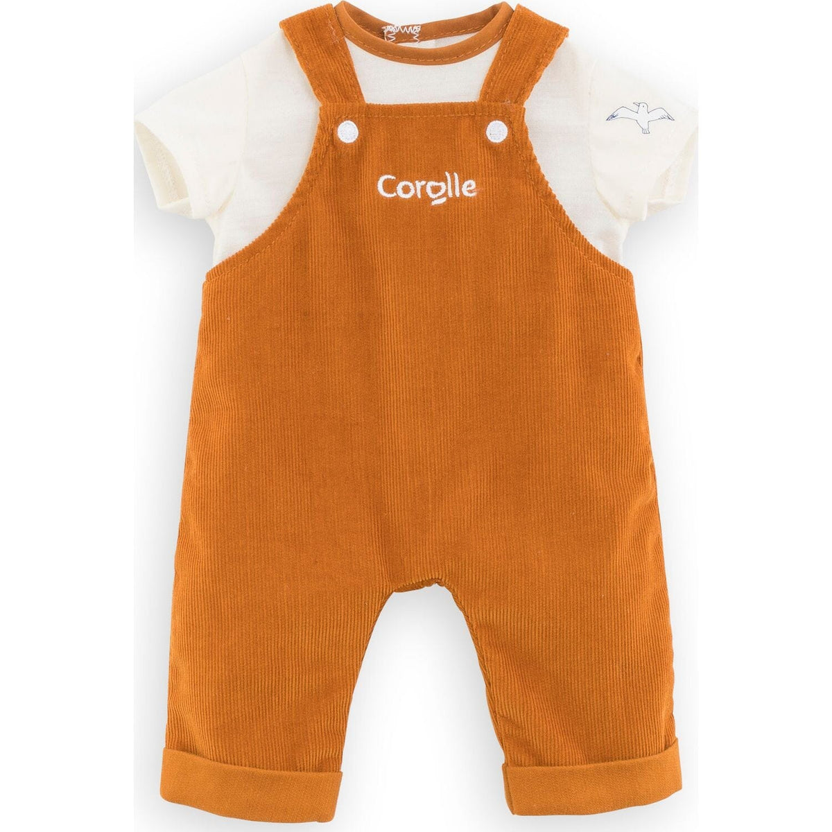Corolle 14" Overalls and Tshirt-- Loire Riverside
